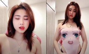 Đỗ Ngọc Trang trong một video tình dục đang nhấp nháy